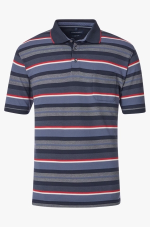 Casamoda férfi ingpulóver, gombos, galléros