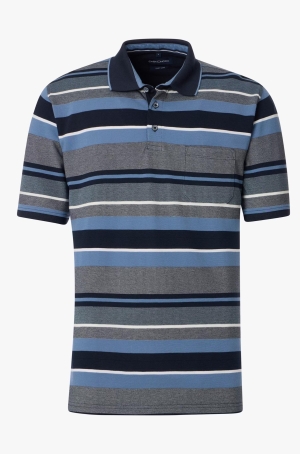 Casamoda férfi ingpulóver, gombos, galléros