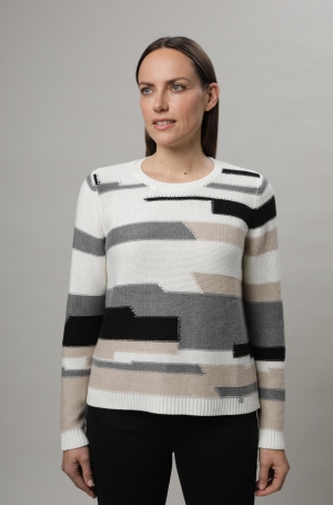 golléhaug női pulóver,kereknyakú