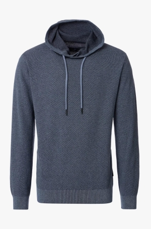 Casamoda férfi pulóver, kapucnis