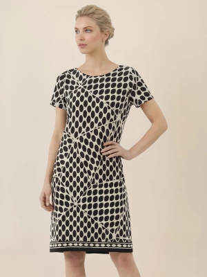 Apart női ruha, rövidujjú, kereknyakú, jersey