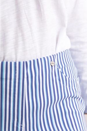 Robell női nadrág, capry farzsebes hasított szár