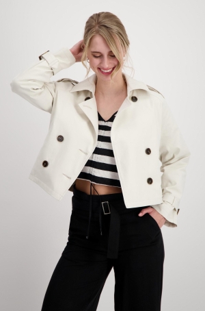 Monari női kabátka egyenes,rövid,trencskó