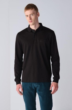 Pierre Cardin férfi ingpulóver hosszúujjú