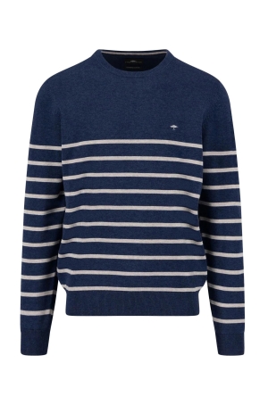 Fynch Hatton férfi pulóver,kereknyakú