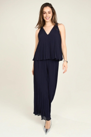 Apart női nadrág, plisszé, gumisderekú