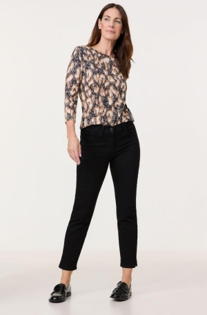 Gerry Weber női nadrág, farmer, szárán hasított