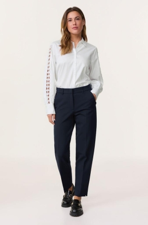 Gerry Weber női nadrág, svédzsebes, egyenes, hasított szár