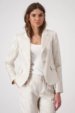 Monari női zakó, szatén, gombos