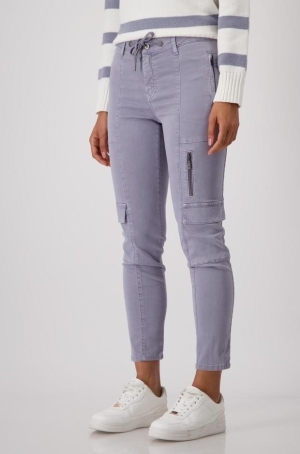 Monari női nadrág megkötős derekú,oldalt zsebes