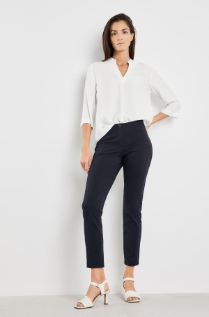 Gerry Weber női nadrág hátúl gumisderekú,derékpánton lurexcsíkkal