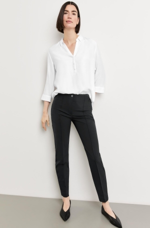 Gerry Weber női nadrág élvarrott,gumisderekú,cipzáros zsebű