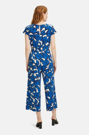 Betty Barclay női overál,  ujjatlan, megkötős, nyakán húzott