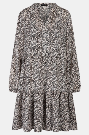 Apart női ruha h.ujjú,fodros