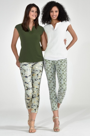 Robell női top,spicces,kereknyakú,hosszított,eleje muszlin