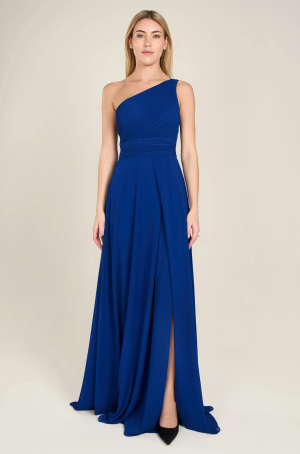 Apart női ruha féloldalas,oldalt sliccelt