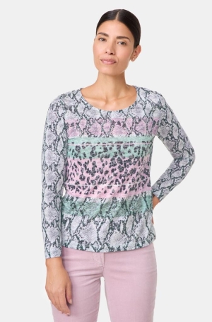 Gerry Weber női felső, kereknyakú, hosszúujjú