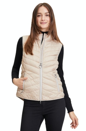 Betty Barclay női mellény steppelt,cipzáros zsebű