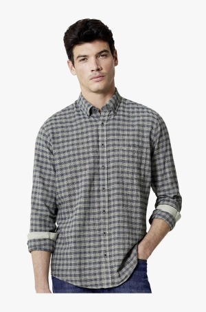 Casamoda férfi ing,casual fit,len,hosszúujjú