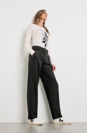 Gerry Weber női nadrág, svédzsebes, széles egyenes szár