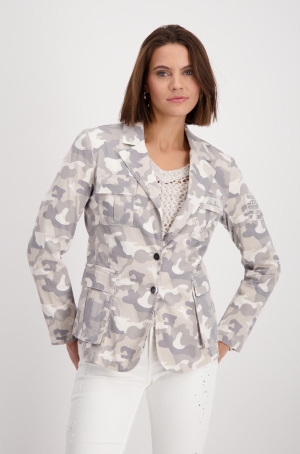 Monari női zakó, gombos, rávarrt zsebes