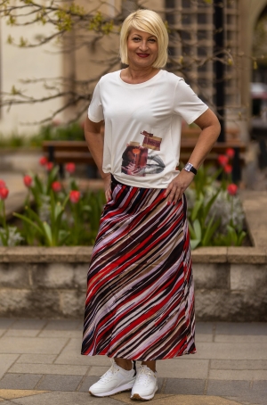 Gerry Weber női szoknya hosszú,szatén