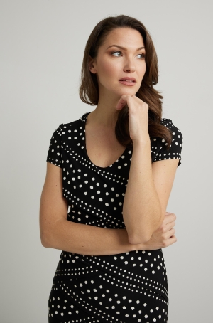 Joseph Ribkoff női ruha rövid ujjú,