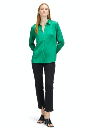 Betty Barclay női nadrág, éltűzött, szárán elöl hasított