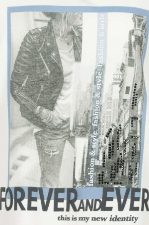 Monari női felső rövidujjú,lányalakos