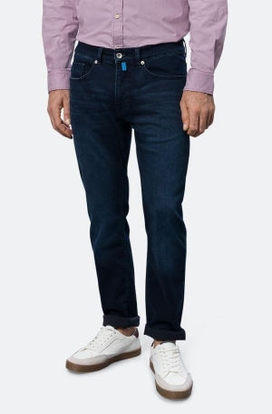 Pierre Cardin férfi farmer futureflex,extra szűk